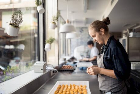 Hotel Petrus kitchen